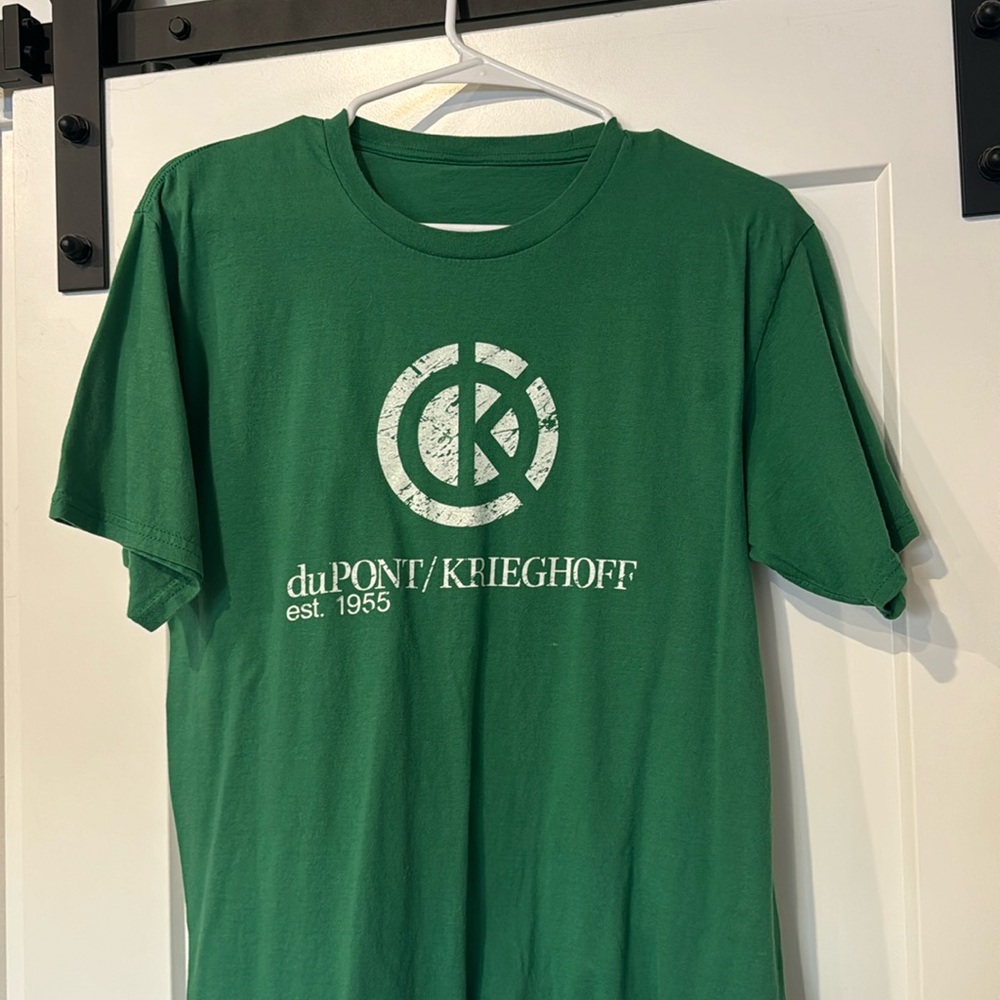 green T shirt
